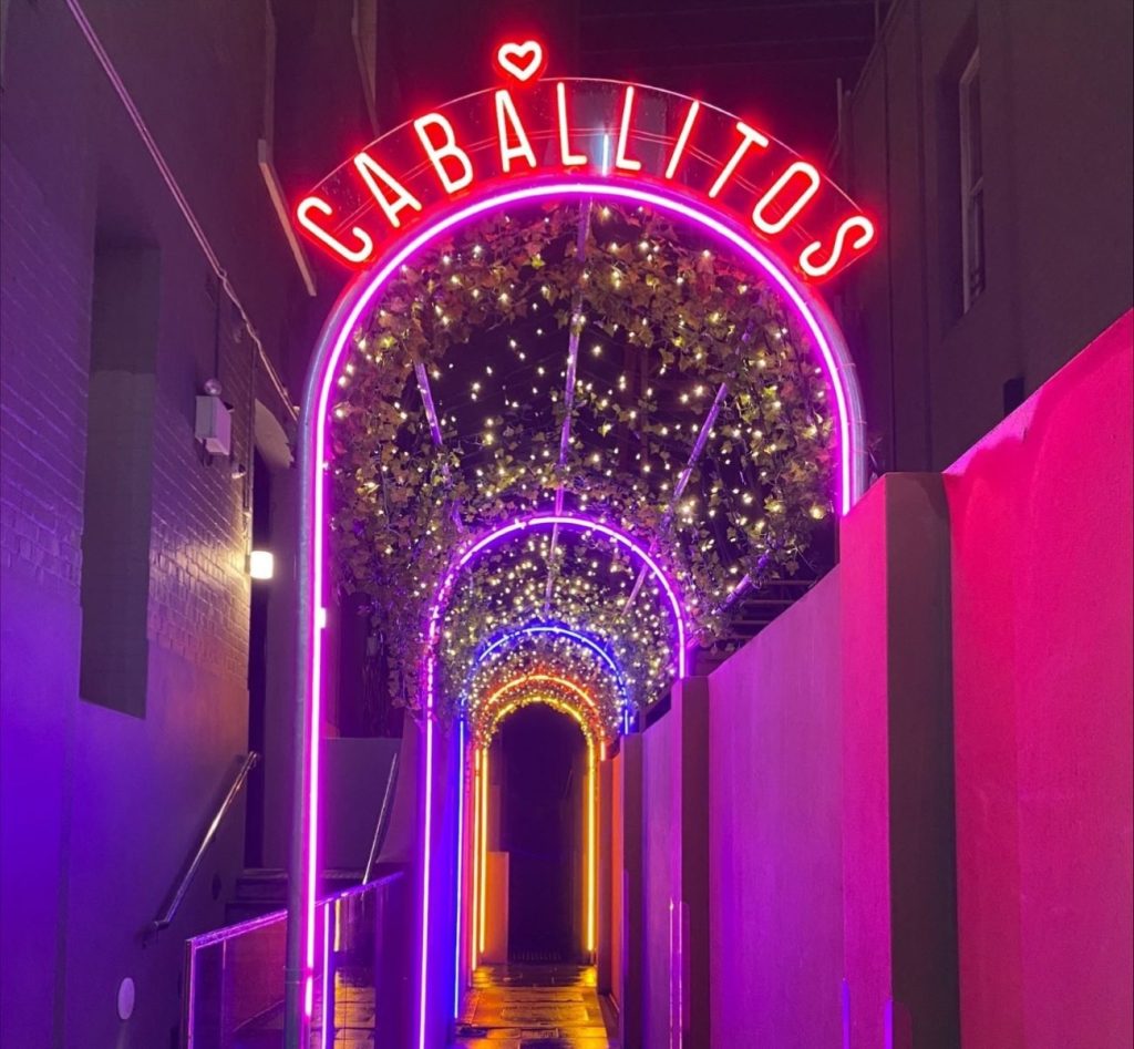 caballitos waterproof barsign customneon