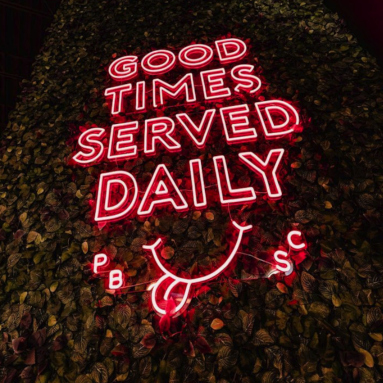 goodtimesserveddaily customneon ponyboat socialclub