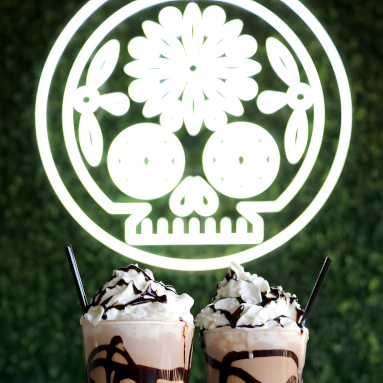 mexicansugarskull customneon delsurtacqueria 1