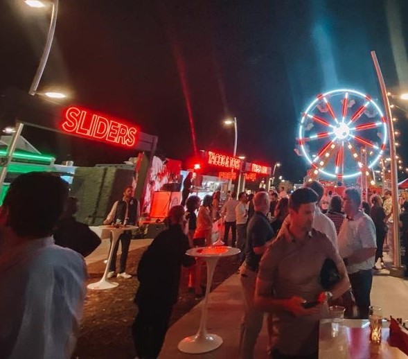 mlsallstars foodtruck customneon outdoor