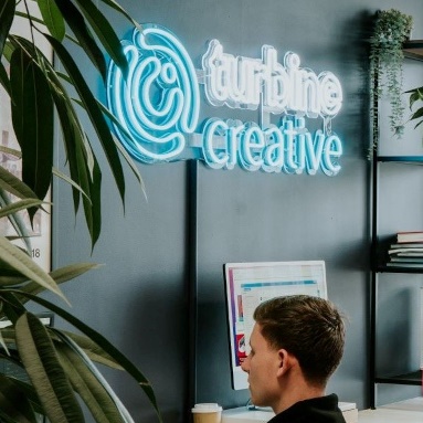 turbinecreative logo customneon officesign