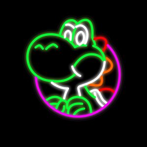 Yoshii Neon Sign Dinosaurs Neon Signs 14.4*13.5 Inch