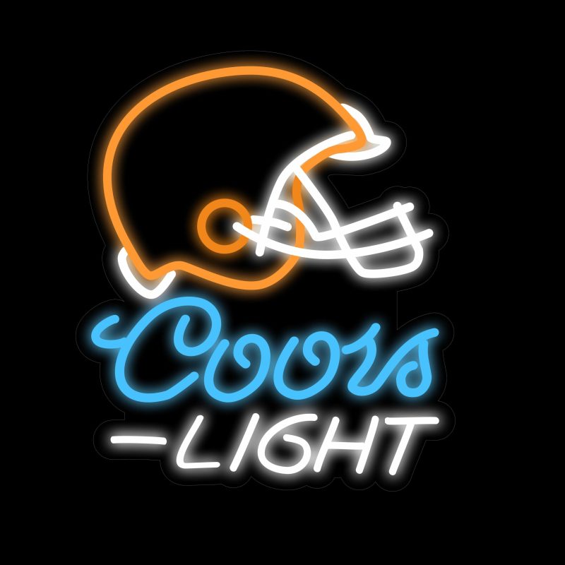 Rugby Helmet Crs Light Neon Signs 15.3*14 Inch