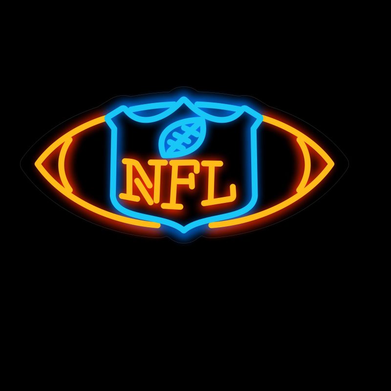 Football Neon Signs 16.5*8 Inch