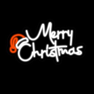 Merry Christmas Neon Signs 16.5*10 Inch