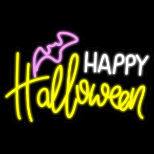 Happy Halloween Neon Signs 16.5 * 19.7 Inch
