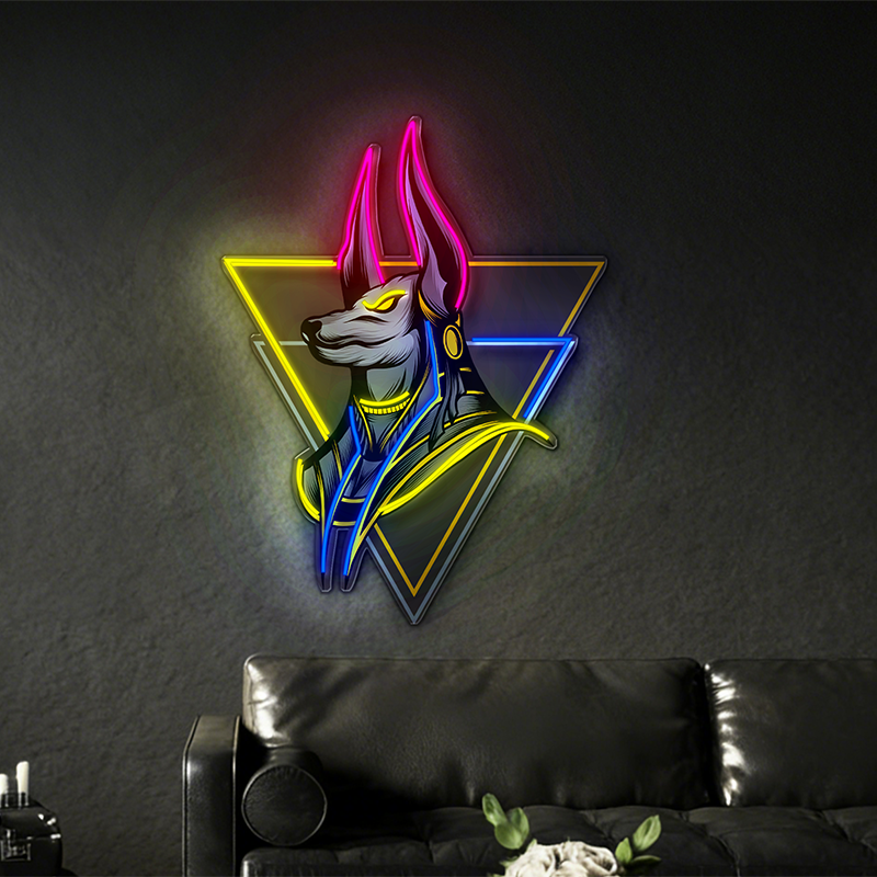 Anubis LED Neon Light Decoration