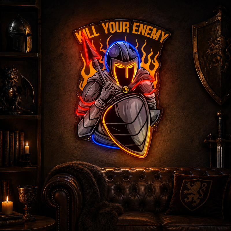 Dark Knight LED Neon Light Decoration