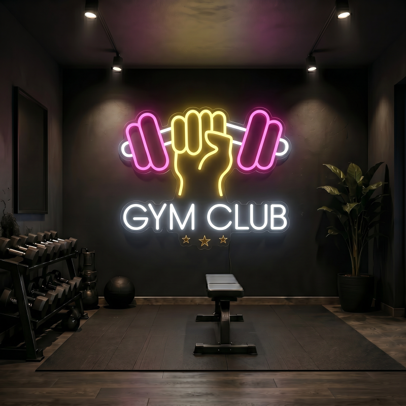 GYM CLUB LED Neon Sign