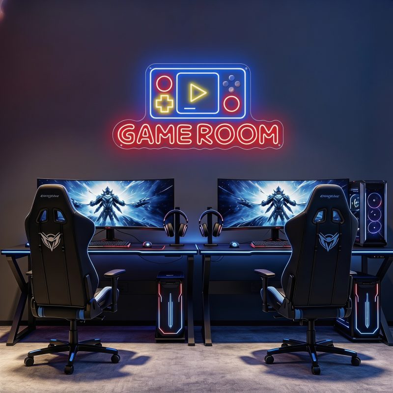 GAMEROOM LED Neon Sign