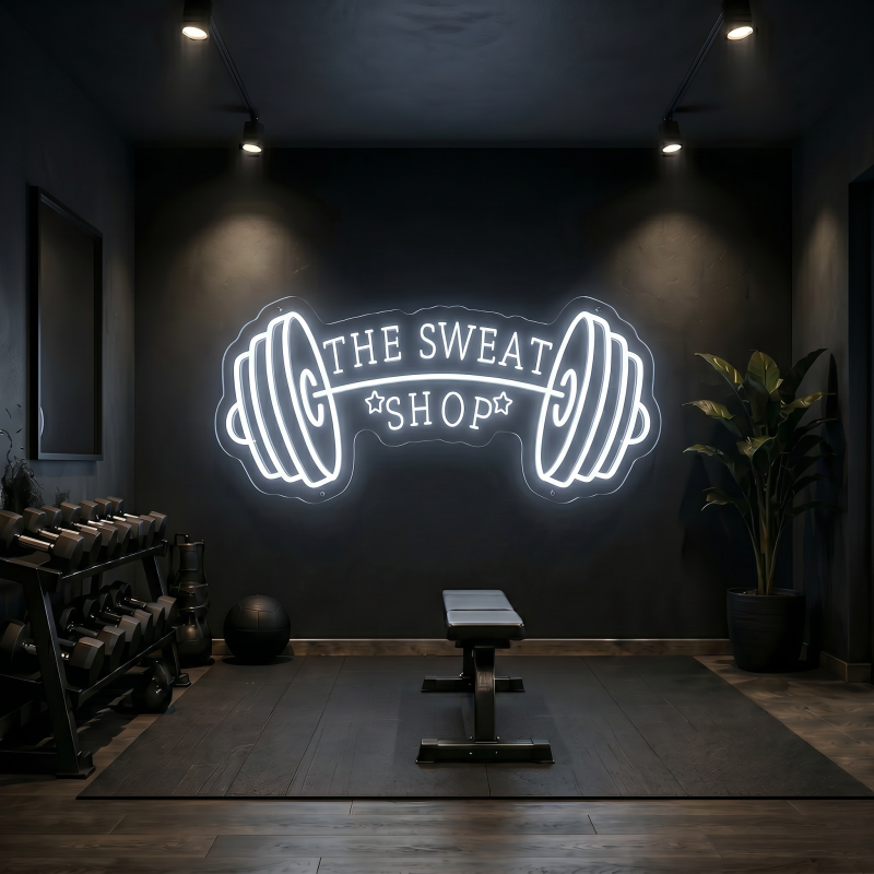 THE SWEAT SHOP LED Neon Sign