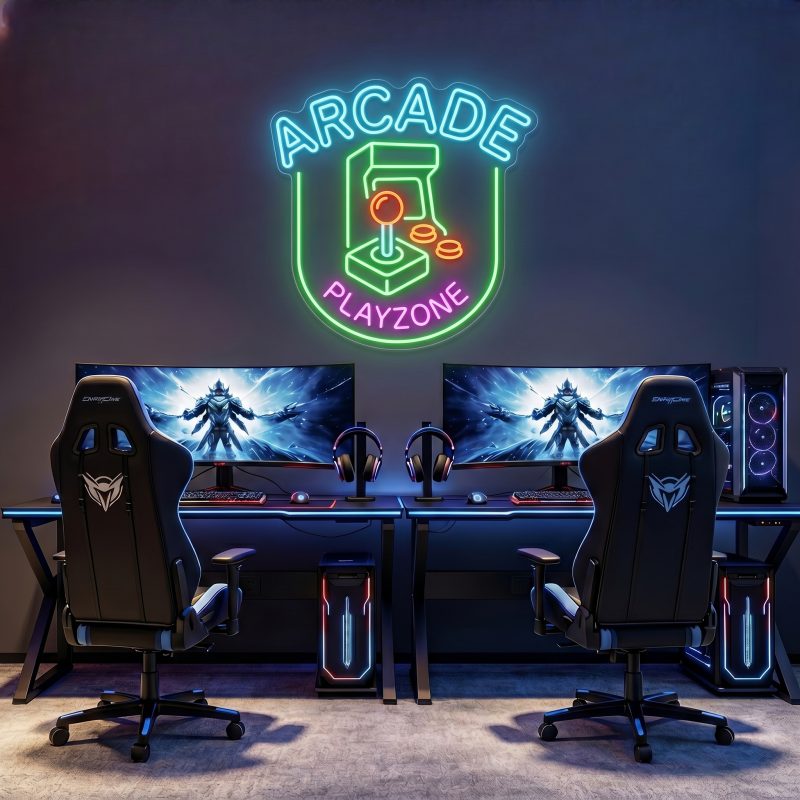 ARCADE PLAYZONE LED Neon Sign