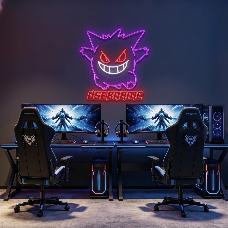 Custom Gengar LED Neon Sign