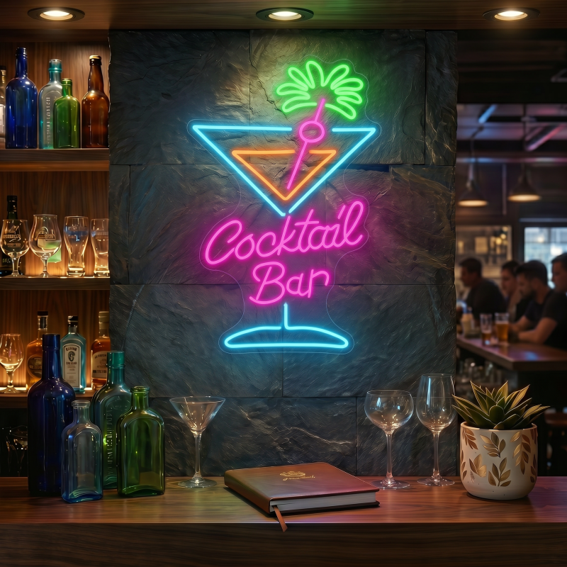 Cocktail Bar LED Neon Sign Wall Decor