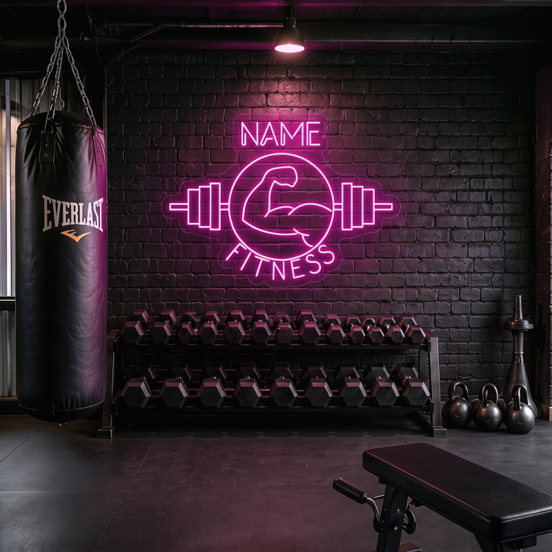 Custom Name Fitness LED Neon Sign