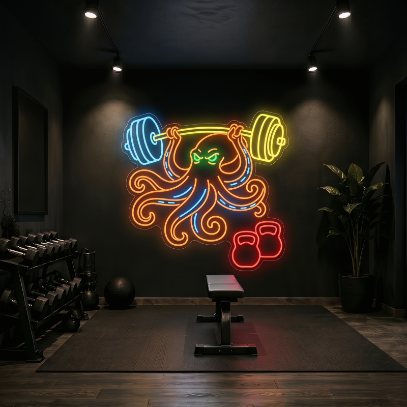 FOGWELL'S GYM LED Neon Sign