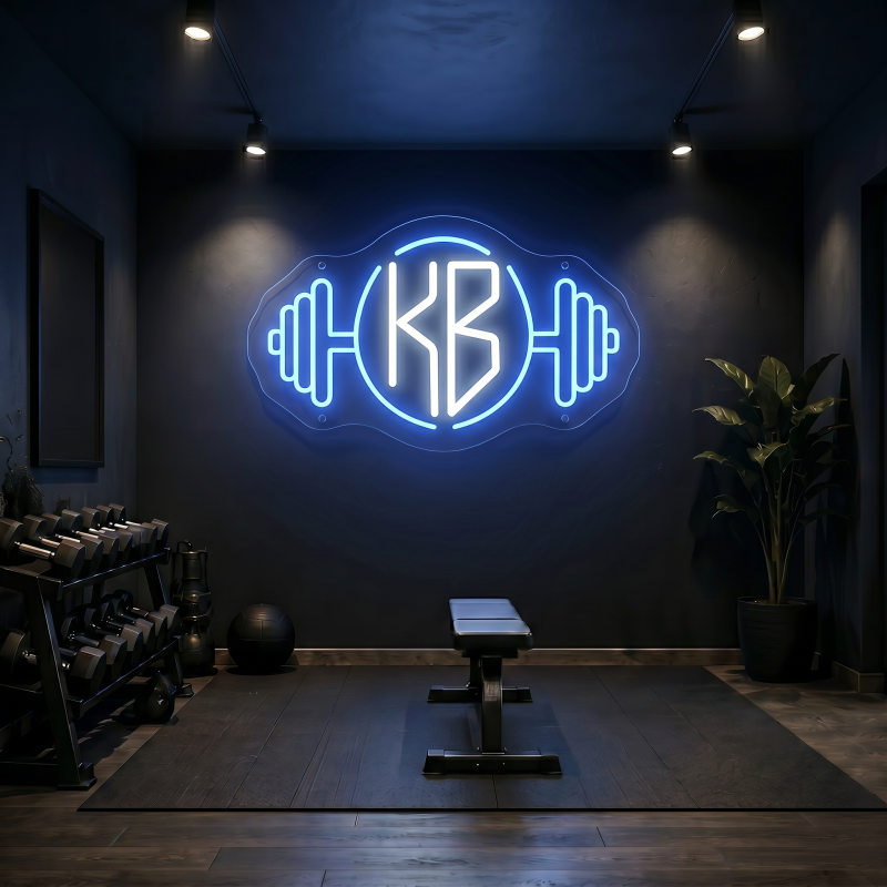 KB Barbell LED Neon Sign