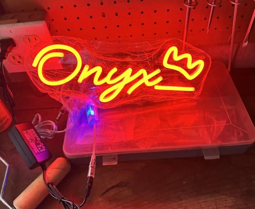 Custom neon lights photo review