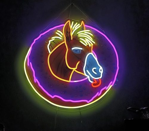 Click to view full screen Custom neon lights photo review