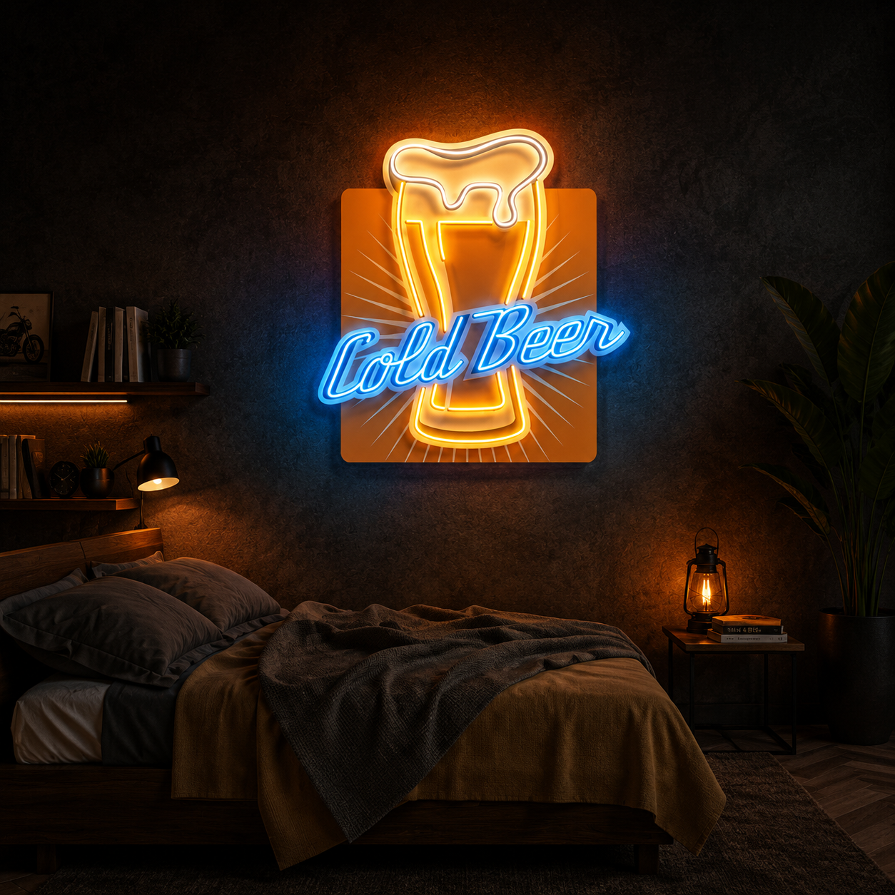 Cold Beer Neon Sign