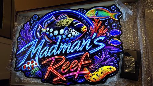 Click to view full screen Custom neon lights photo review