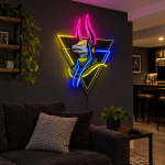 Anubis Neon Sign – Egyptian LED Wall Art photo review